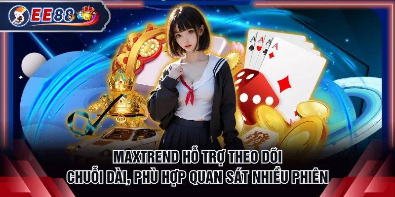 Maxtrend hỗ trợ theo dõi chuỗi dài, phù hợp quan sát nhiều phiên